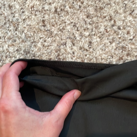 Zaful Black Cinched Midi Skirt - Picture 5 of 10